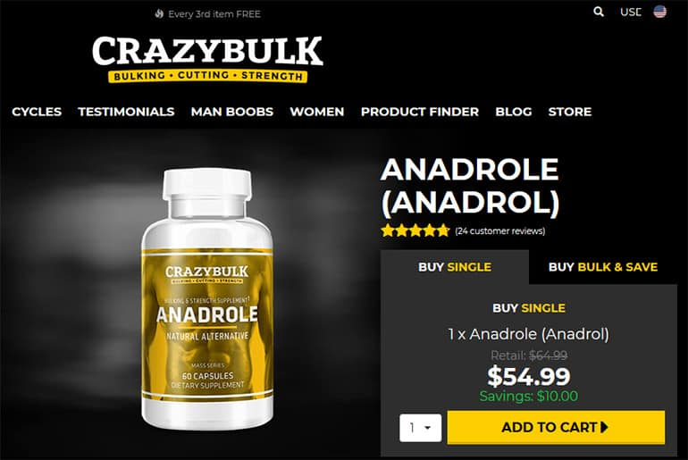 Anabolic muscle building supplements